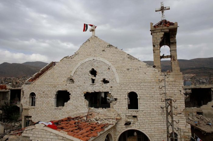 Hơn 120 nhà thờ bị tấn công kể từ khi bắt đầu cuộc nội chiến ở Syria