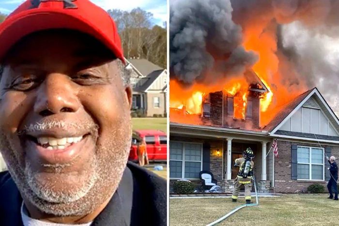 Mục sư tranh thủ chia sẻ về Chúa khi nhà mình đang bị hỏa hoạn